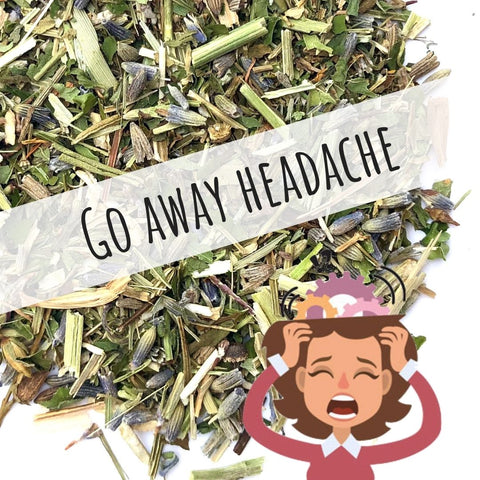 2oz. Loose Tea: Go Away Headache