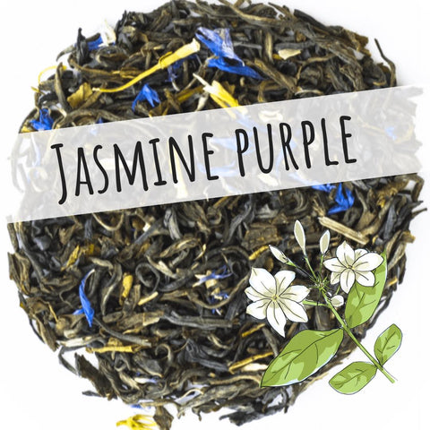 2oz. Loose Tea: Jasmine Purple