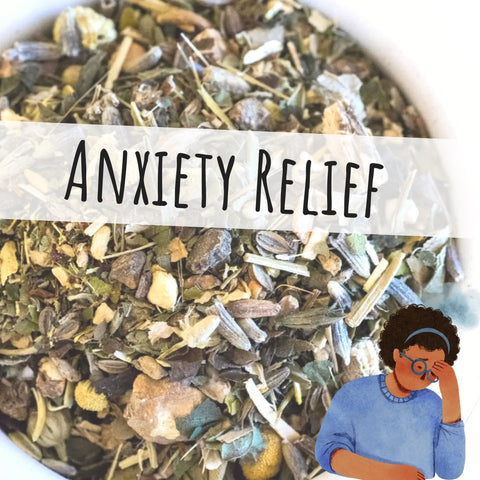 2oz. Loose Leaf Tea: Anxiety Relief
