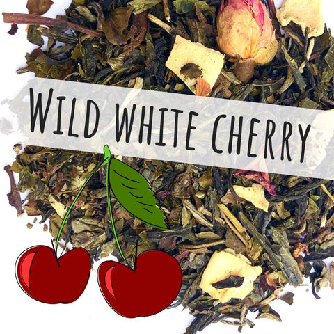 2oz. Loose Tea: Wild White Cherry