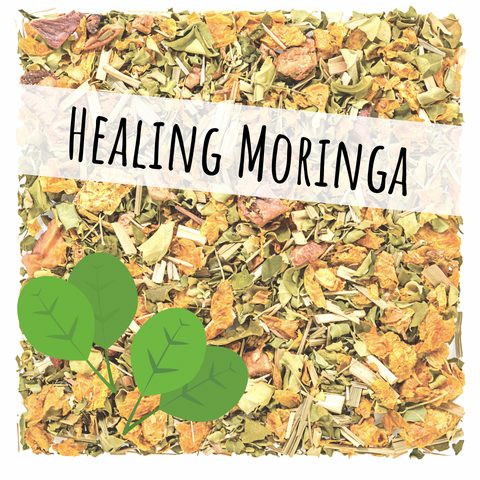2oz. Loose Leaf Tea: Healing Moringa