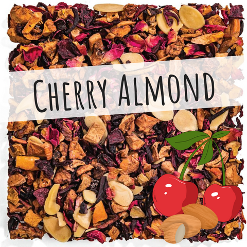 2oz. Loose Tea: Cherry Almond