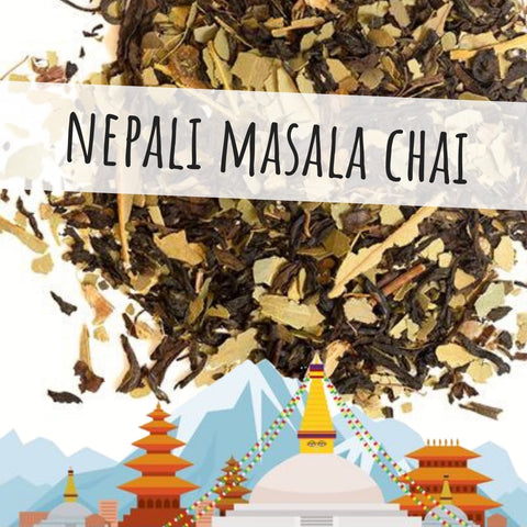 2oz Loose Leaf Tea: Nepali Masala Chai