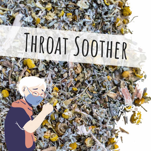 2oz. Loose Tea: Throat Soother