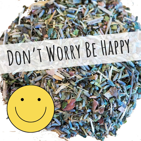 2oz. Loose Leaf Tea: Don't Worry Be Happy