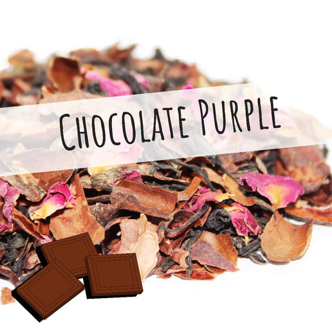 2oz. Loose Tea: Purple Chocolate