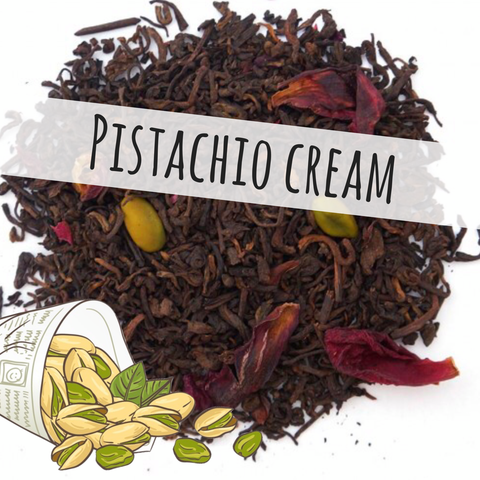 2oz. Loose Tea: Pistachio Cream
