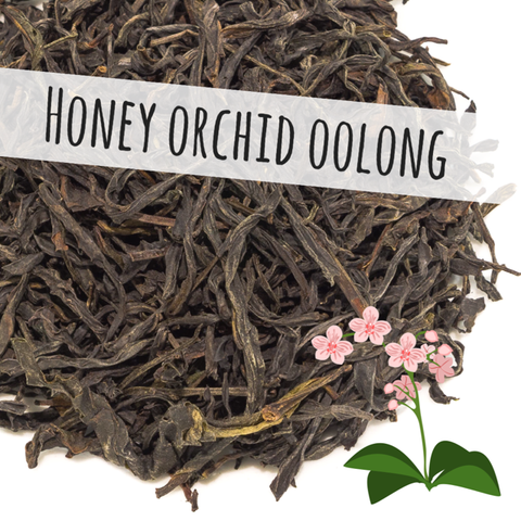 2oz. Loose Tea: Honey Orchid Oolong
