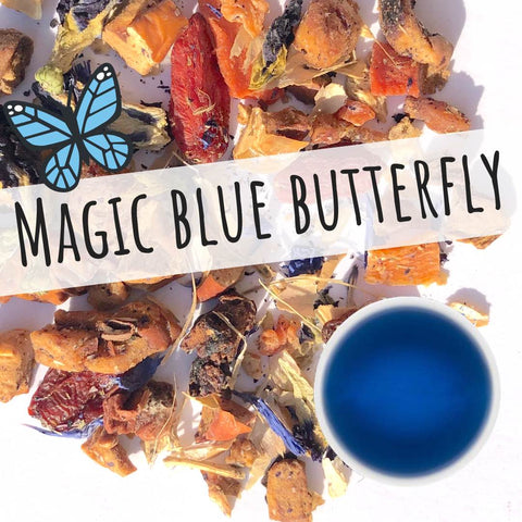 2oz. Loose Tea: Magic Blue Butterfly