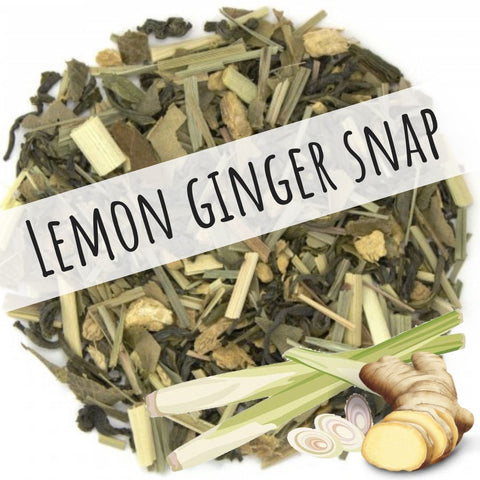 2oz. Loose Tea: Lemon Ginger Snap